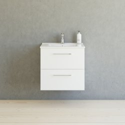 Dansani Mido+ mbelst 60 cm hvid mat m/ Amber vask