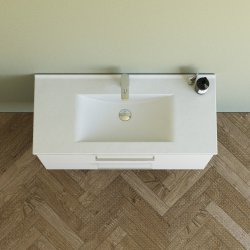 Dansani Mido+ mbelst 100 cm hvid mat m/ Amber vask