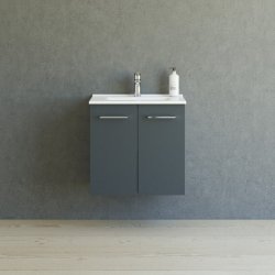 Dansani 61 cm st Mido 2 lger, Amber Mini vask - Gr mat