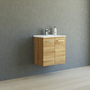 Dansani 61 cm st Mido 2 lger, varm eg m/ Amber Mini vask