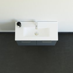 Dansani 81 cm st Mido 2 lger, Amber Mini vask - Gr mat