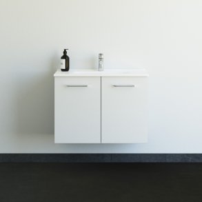 Dansani 81 cm st Mido 2 lger, hvid mat m/ Amber mini vask