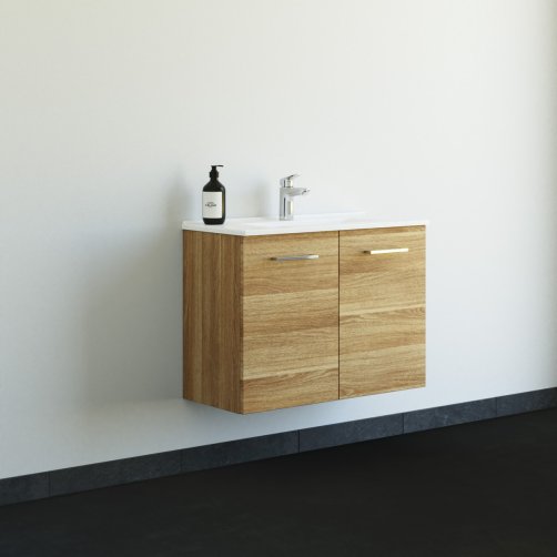 Dansani 81 cm st Mido 2 lger, Amber mini vask - Varm eg