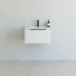 Dansani Mido+ Classic mbelst 61 cm, hvid mat m/ Amber vask