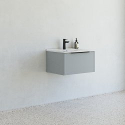 Dansani Mido+ classic mbelst 61 cm, lysebl mat m/ Amber vask