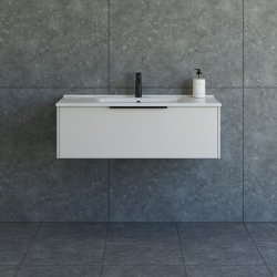 Dansani Mido+ Classic mbelst 101 cm, sand mat m/ Amber vask