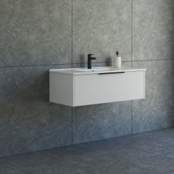 Dansani Mido+ Classic mbelst 101 cm, sand mat m/ Amber vask