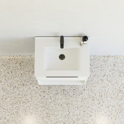 Dansani Mido+ Classic mbelst 61 cm, hvid mat m/ Amber vask