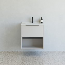 Dansani Mido+ Classic mbelst 61 cm, sand mat m/ Amber vask