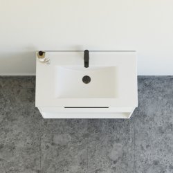 Dansani Mido+ Classic mbelst 81 cm, hvid mat m/ Amber vask