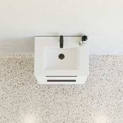 Dansani Mido+ Classic mbelst 61 cm, hvid mat m/ Amber vask