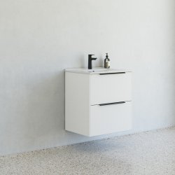 Dansani Mido+ Classic mbelst 61 cm, hvid mat m/ Amber vask