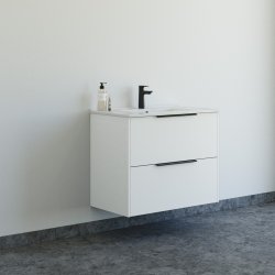 Dansani Mido+ Classic mbelst 81 cm, hvid mat m/ Amber vask