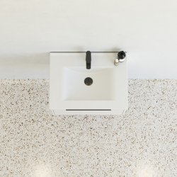 Dansani Mido+ Classic mbelst 61 cm, stribet sand m/ Amber vask