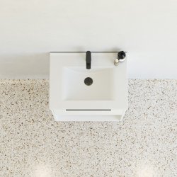 Dansani Mido+ Classic mbelst 61 cm, hvid mat m/ Amber vask