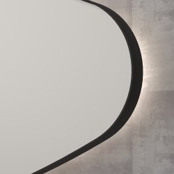 Sanibell SP23 spejl 120x70 cm matsort