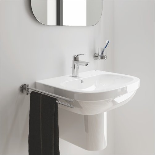 Grohe Eurosmart h�ndvaskarmatur lift-up bundventil S, krom
