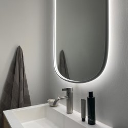 Loevschall Bloom spejl 60x100 cm, gr