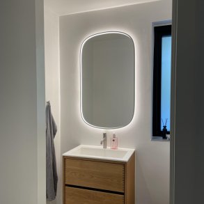 Loevschall Bloom spejl 60x100 cm, gr