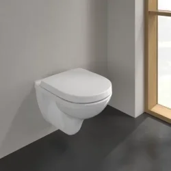 Villeroy &amp; Boch O.Novo vghngt toilet, inkl. sde med softclose, hvid
