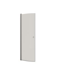  Dansani Match Halvrund Brused�r 200*87-89 cm, klart glas