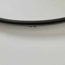 Loevschall Bloom spejl 100 cm, sort