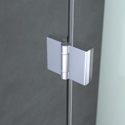  Dansani Match "B" Folded�r 200*67-69 cm satin / klart glas