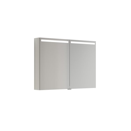 Dansani Spejlskab Top, m/2 lger, 70,4x100 cm - Hvid mat