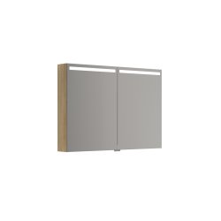 Dansani Mido+ Top spejlskab, 100 cm - Varm eg