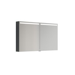 Dansani Mido+ Top spejlskab, 120 cm - Gr� mat