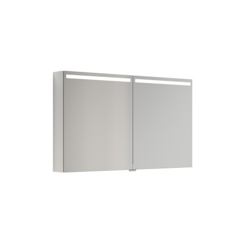 Dansani Spejlskab Top, m/2 lger, 70,4x120 cm - Hvid