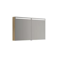 Dansani Mido+ Top spejlskab, 120 cm - Varm eg