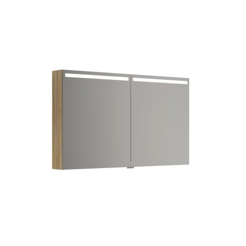 Dansani Spejlskab Top, m/2 lger, 70,4x120 cm - Varm eg