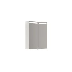 Dansani Mido+ Top spejlskab 60 cm - Hvid blank