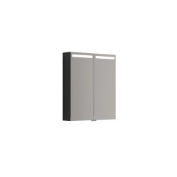 Dansani Mido+ Top Spejlskab 60 cm - Sort struktur