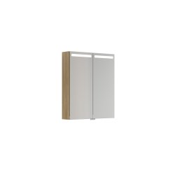 Dansani Mido+ Top spejlskab 60 cm - Varm eg