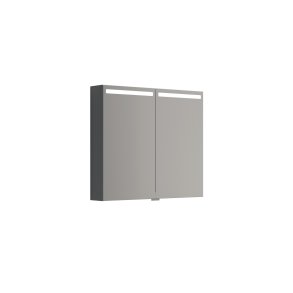 Dansani Mido+ Top Spejlskab Top, 80 cm - Gr mat