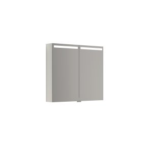 Dansani Mido+ Top spejlskab 80 cm - Hvid mat