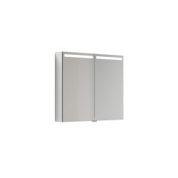 Dansani Mido+ Top spejlskab 80 cm - Alu