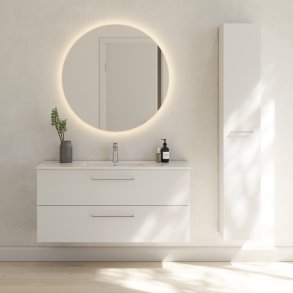 Dansani You Corona spejl med integreret LED-lys 90