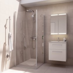  Dansani Match Brused�r 200*87-89 cm, klart glas