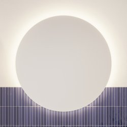 Dansani You Corona spejl med integreret LED-lys. 75 cm