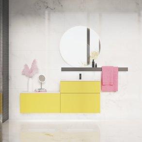 Dansani Moon spejl med LED-lys. 75 - Mathvid 