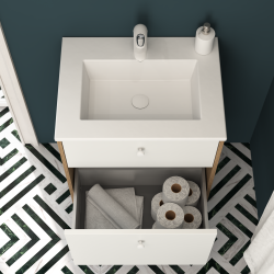 Dansani Dot greb hvid 28