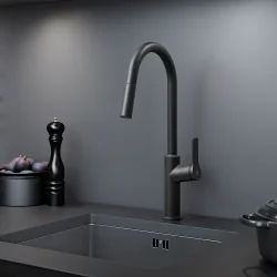 Gustavsberg Epic kkkenarmatur m/udtrkstud matsort