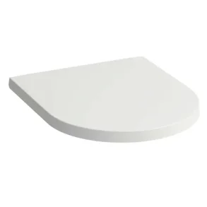 Kartell Laufen sde m. Soft Close & Quick-release, mat hvid