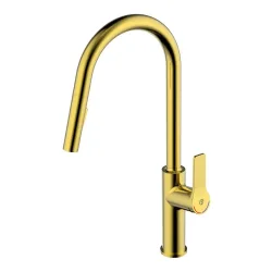 Gustavsberg Epic kkkenarmatur m/udtrkstud brstet messing