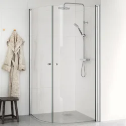 Gustavsberg Round Brused�re halvrunde 80x90 cm