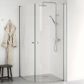 Gustavsberg Round Brused�re halvrunde 80x90 cm