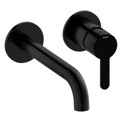 Damixa Silhouet indbygningsarmatur matsort PVD 180 mm